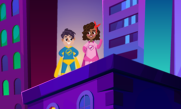 Superhéroes unidos contra el ASMA